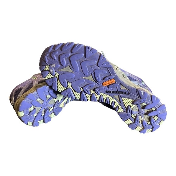 Merrell Womens Grassbow Air Low Lavender Hiking Shoes Sneakers Size 9 - Picture 11 of 13